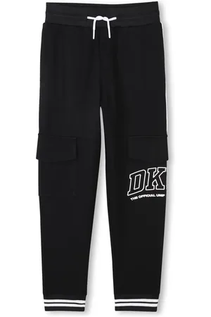 DKNY Logo-appliqué track pants