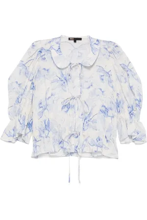Maje Floral-print blouse