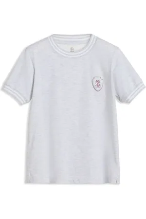 Brunello Cucinelli Logo-appliqu?? T-shirt