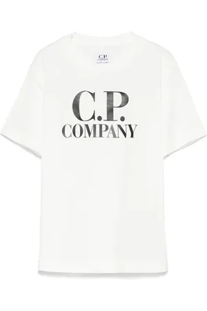 C.P. Company Logo-appliqué T-shirt