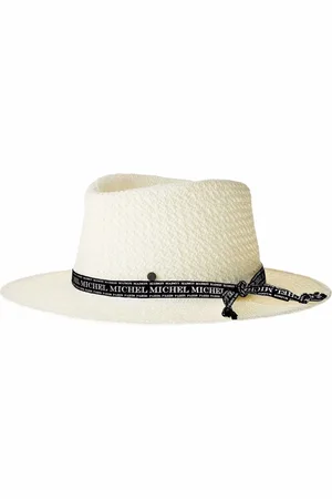 Le Mont St Michel André straw Fedora hat