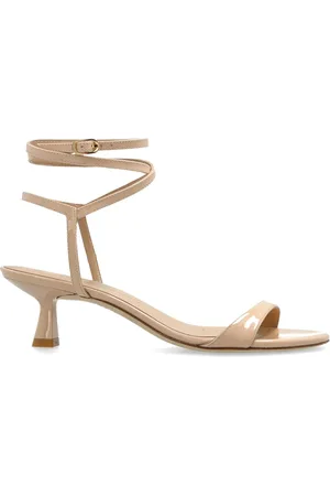 Stuart Weitzman 50mm leather sandals