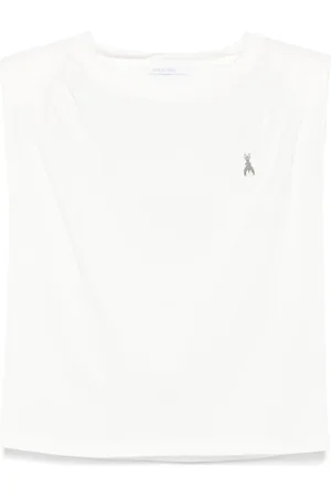 Patrizia Pepe Logo-appliqu?? top