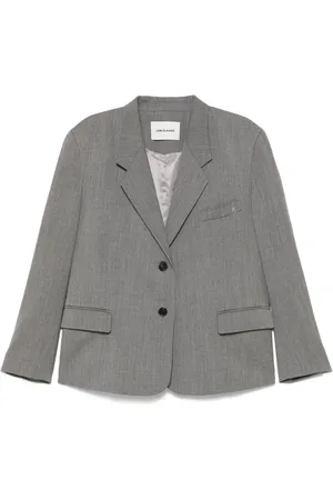 Low Classic M??lange-effect blazer