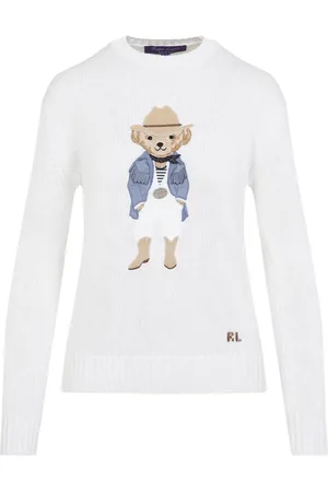 Ralph Lauren Polo Bear-appliqué jumper