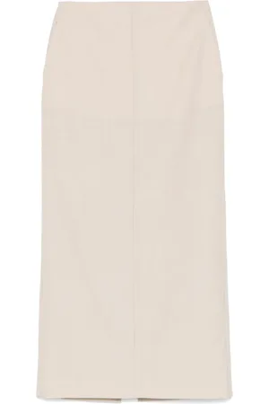 Serafini M??lange-effect maxi skirt