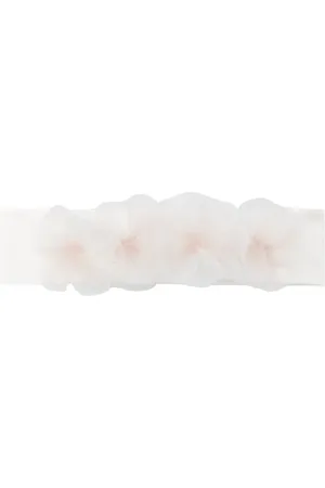 LA STUPENDERIA Floral-appliqué hair band