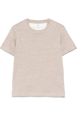 Brunello Cucinelli M??lange-effect T-shirt