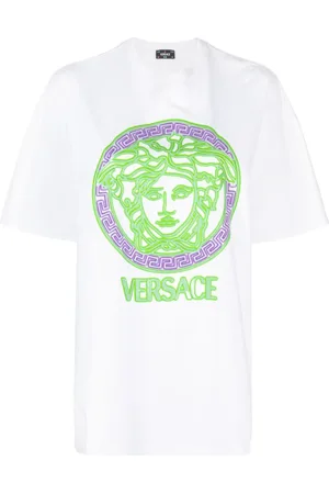 VERSACE Medusa-appliqu?? cotton T-shirt