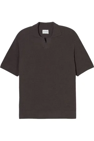 Closed Boucl??-knit polo shirt