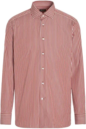 Ermenegildo Zegna Centoventimila striped cotton shirt