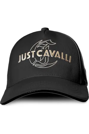 Roberto Cavalli Logo-appliqu?? cap