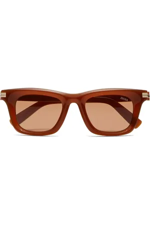 Ermenegildo Zegna Rectangular-frame sunglasses