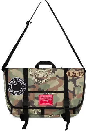 DENIM TEARS X Stüssy Tears "Camo" messenger bag
