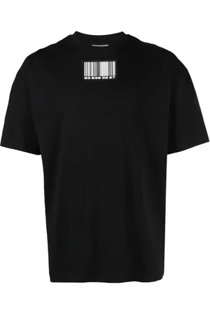 VTMNTS Barcode patch-detail T-shirt