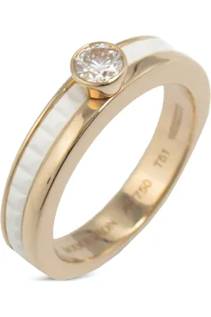 Boucheron 18K rose gold Quatre diamond ring