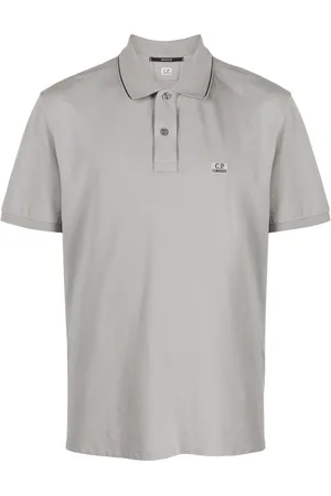 C.P. Company Logo-patch piqu?? polo shirt