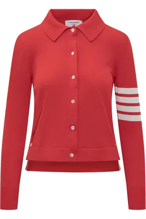 Thom Browne 4 Bar Stripes polo shirt