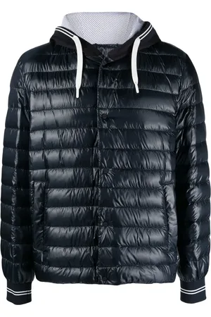 HERNO Drawstring hooded down jacket