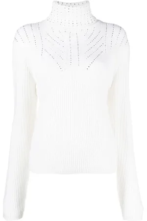 GENNY Stud-embellished wool jumper