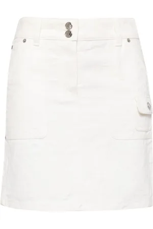 LOUIS VUITTON 1990-2000s denim mini skirt