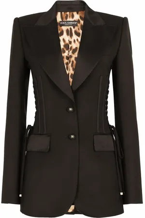 Dolce & Gabbana Gabardine single-breasted blazer