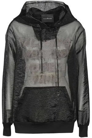 John Richmond Semi-sheer hoodie