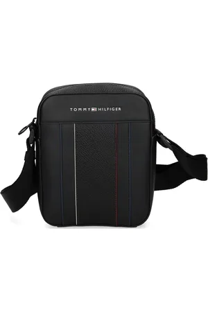 Tommy Hilfiger RWB-stripe messenger bag