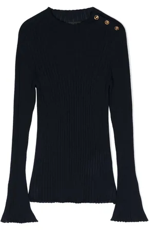 VERSACE Medusa ribbed virgin-wool jumper