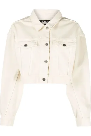 KSUBI Billie cropped denim jacket