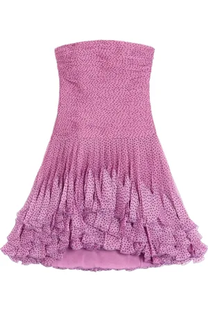 VALENTINO GARAVANI Plusdepois-print chiffon dress