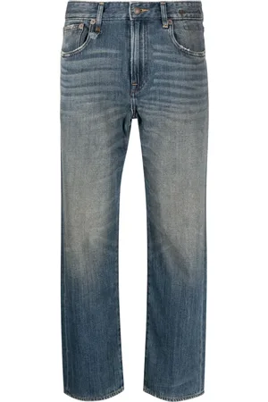 R13 Mid-rise boyfriend jeans