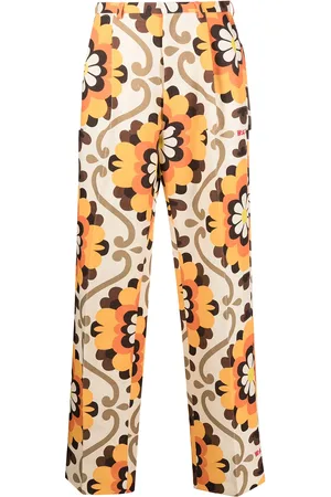 WALTER VAN BEIRENDONCK Dream flower-print trousers