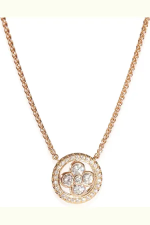 LOUIS VUITTON 18kt rose gold Blossom diamond necklace