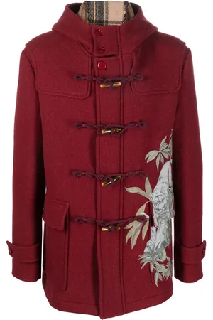 Etro Tiger-print duffle coat