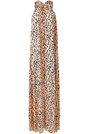 Olympiah Printed Durban long dress