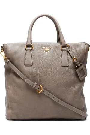 Prada 2000-2020 leather tote bag