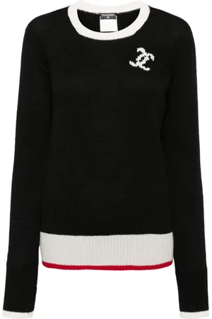 CHANEL 1990-2000???s logo sweater