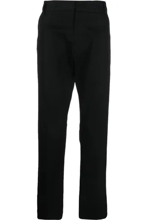LOW BRAND Concealed-front fastening trousers