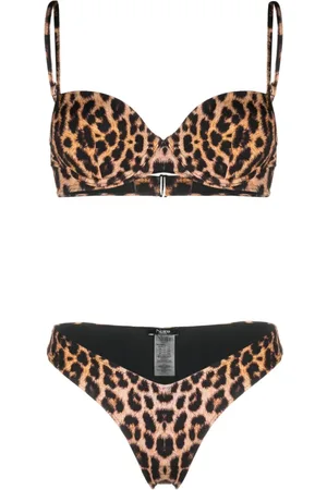 Noire Swimwear Leopard-print bikini set