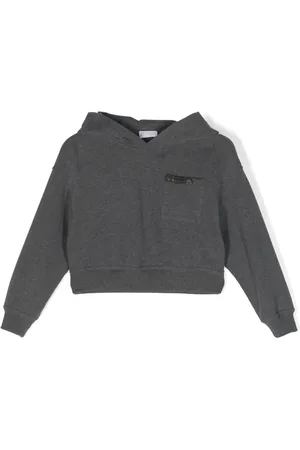 Brunello Cucinelli Long-sleeve cotton hoodie