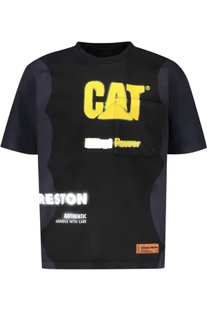 Heron Preston X Cat printed cotton T-shirt