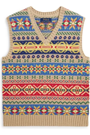 Ralph Lauren Fair isle cotton vest