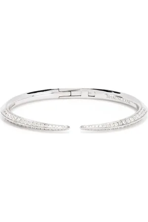 SHAUN LEANE 18kt white gold diamond Sabre bracelet