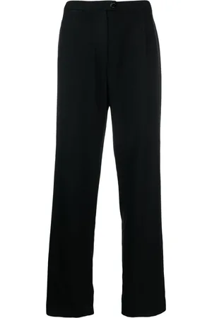 CHANEL 2000s straight-leg tailored trousers