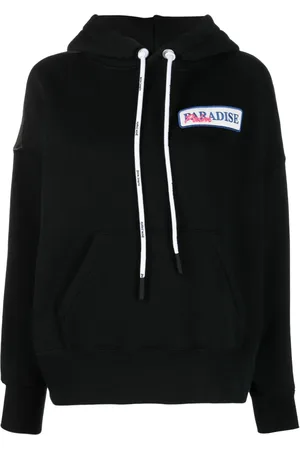 Palm Angels Graphic-print organic cotton hoodie