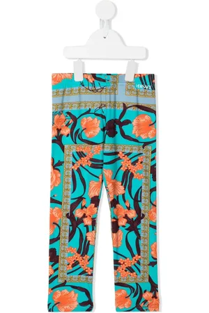 VERSACE Acid Bouquet leggings