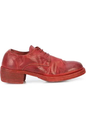 GUIDI Lace-up heeled shoes