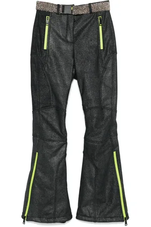 Khrisjoy Glitter-detail ski bottoms