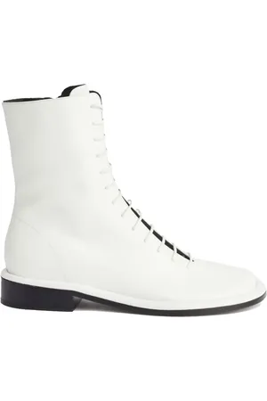 Proenza Schouler Pipe leather lace-up boots
